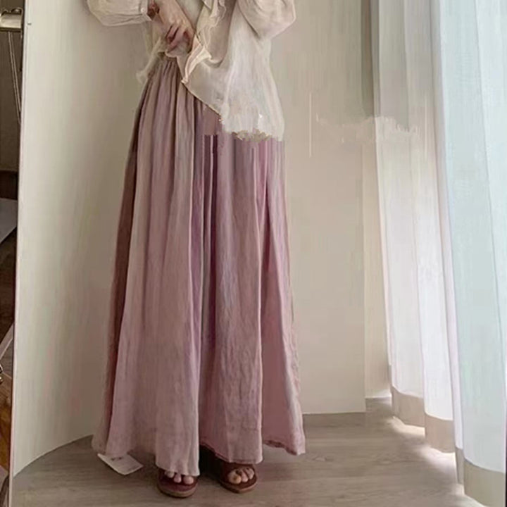 Femme Let og Luftig Maxi Skirt Stilla