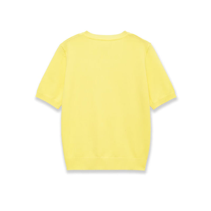 Dame Korte ærmer V-hals Sweater Skovae