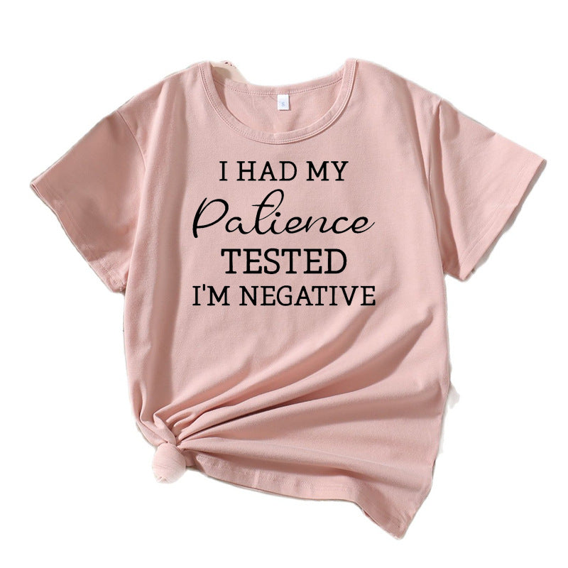 Dame Fritids Humor T-shirt Stilla 1751262452