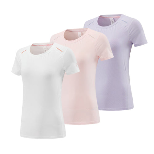 Dame Funktions-T-shirt med fugttransporterende materiale og komfortabel pasform Stilla