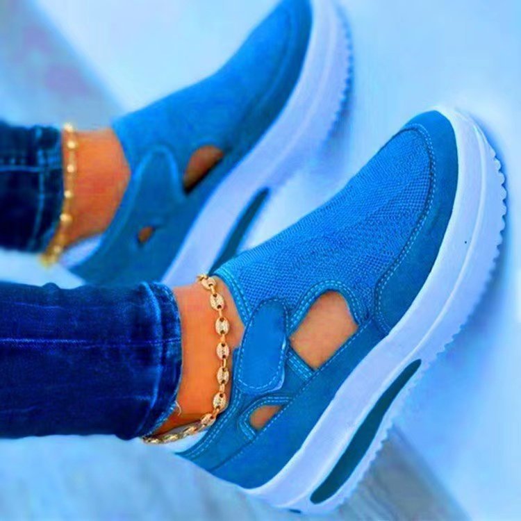 Dame bekvemme Slip-On Sneakers Stilla