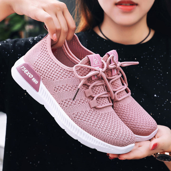 Dame Åndbare Fritid Sneakers med skridsikker Sål Stilla
