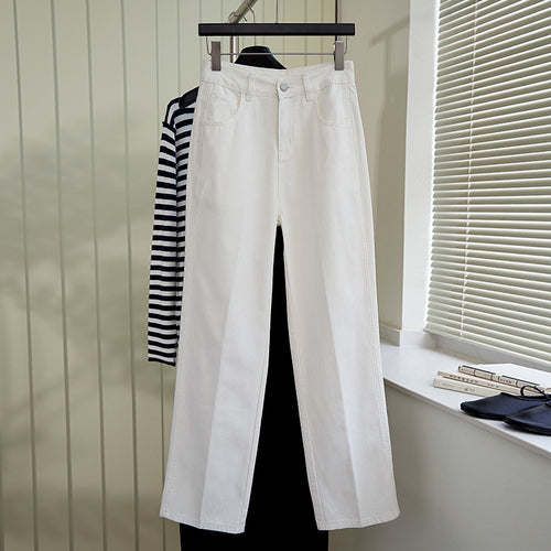 Dame High-Waist Jeans med klassisk snit og tidløst design Stilla
