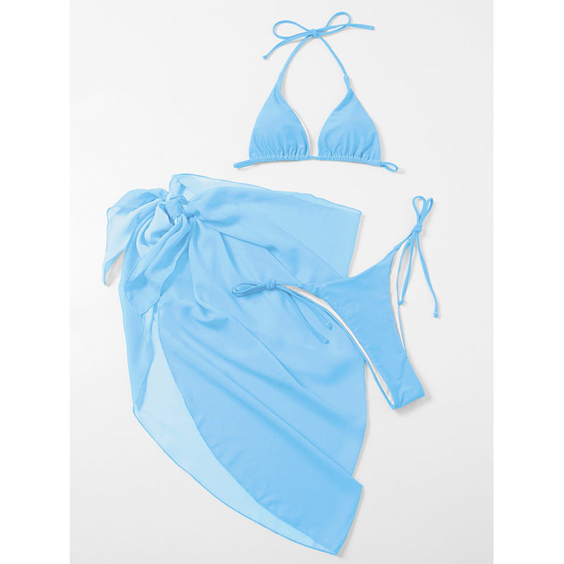 Damer Triangel-Bikini med let overtræk Skovae