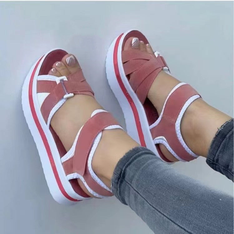 Dame Sporty Sandaler med komfortabel sål Stilla