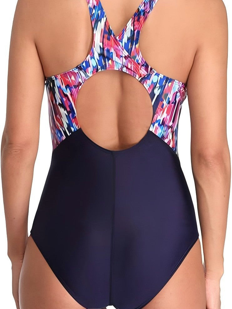Dame Racerback Athletic Én-delt Badedragt Stilla