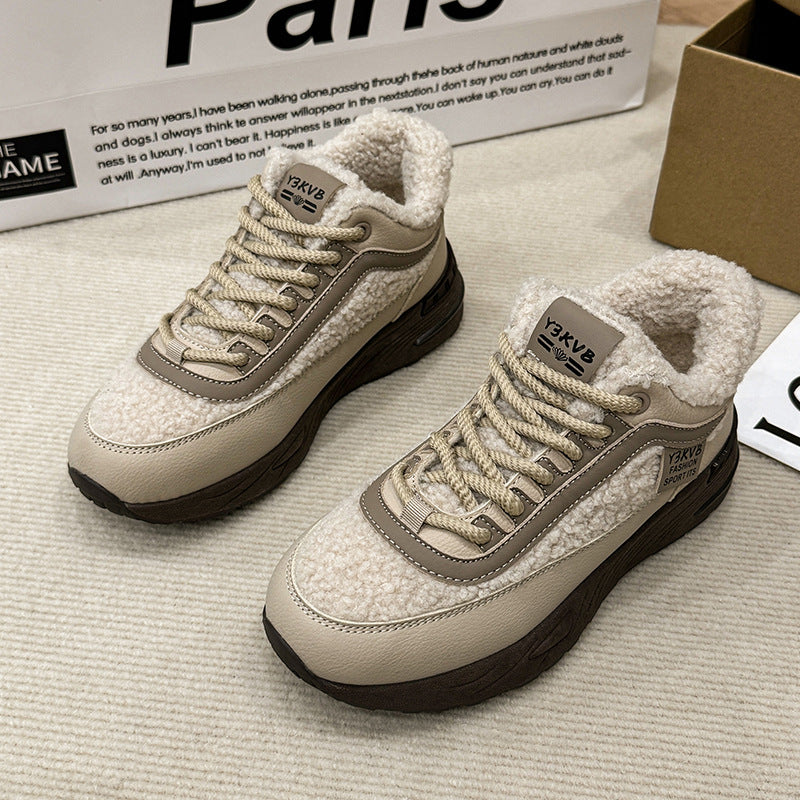 Dame komfortable vinter sneakers med hyggeligt inderfór Stilla