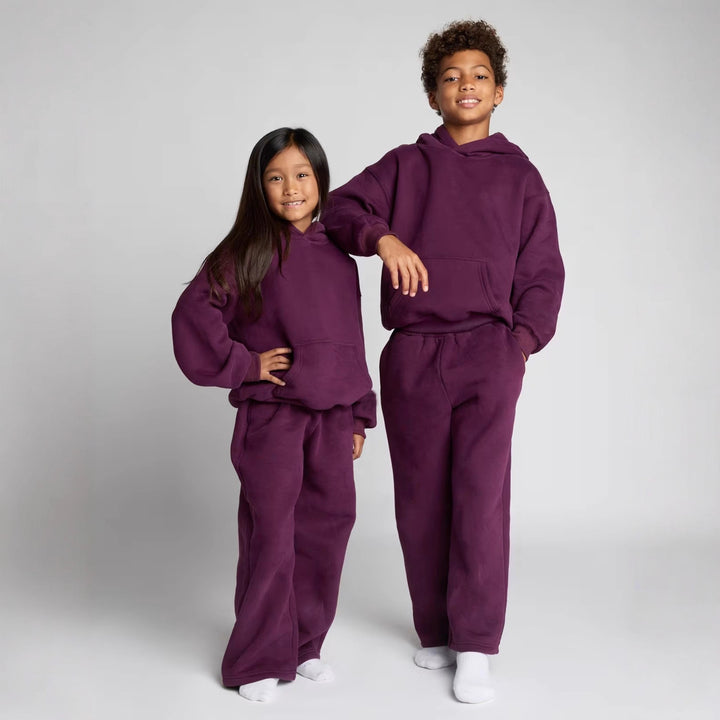 Kvinders oversized hoodie jumpsuit lavet af blødt fleece Skovae