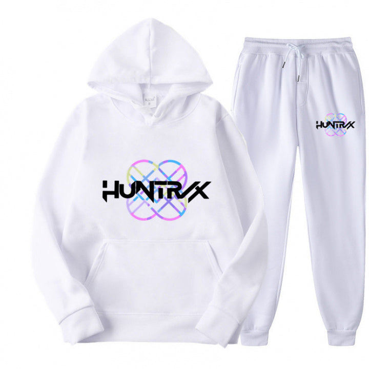 Dame tracksuit med moderne grafisk design og casual fit Skovae