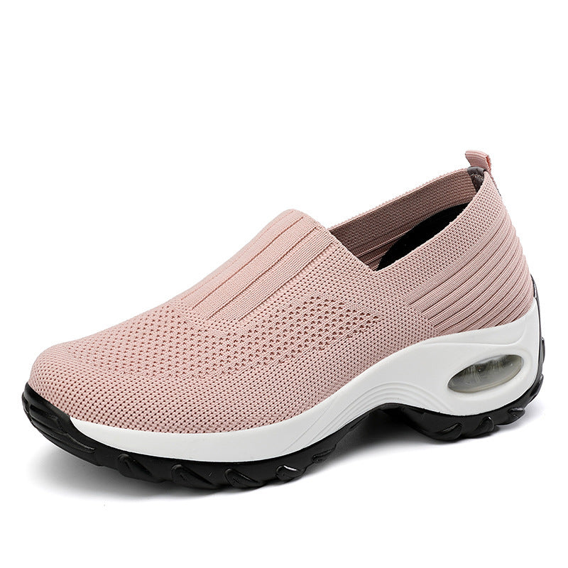 Dame Slip-On Komfort Walkesko med Air Cushion teknologi Stilla