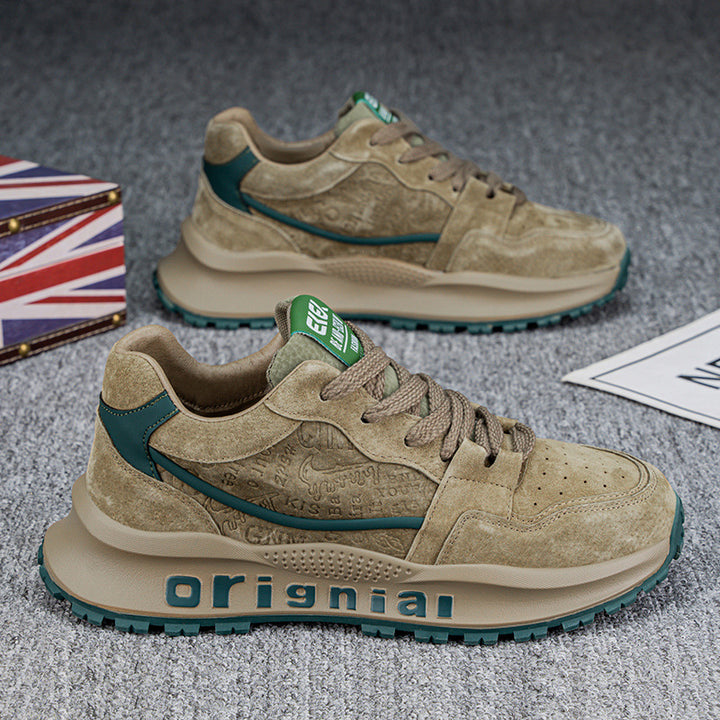 Femme Struktureret Syntetisk Læder Fritid Sneakers Stilla