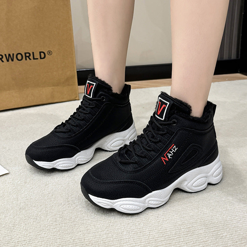 Dame High-Top Sneakers med blødt foder og skridsikker sål Stilla