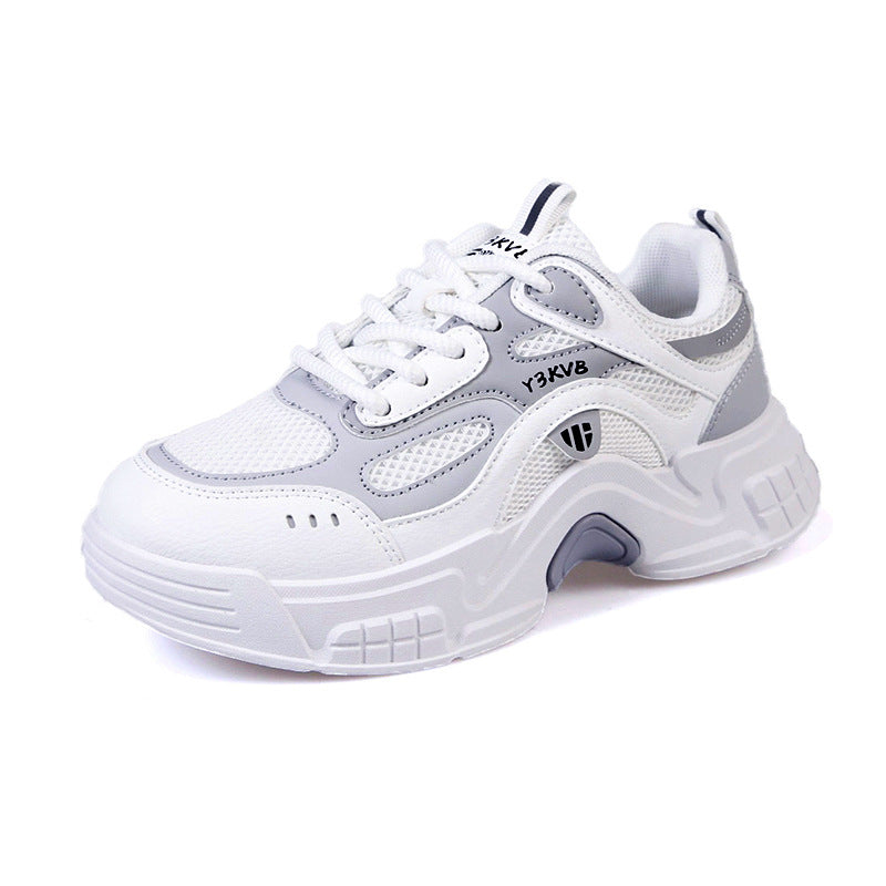 Dame Sporty Komfort-sneakers med åndbar mesh-overflade og dæmpende fodseng Stilla