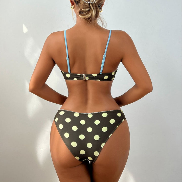 Dame Farverig prikket bikini-sæt Skovae