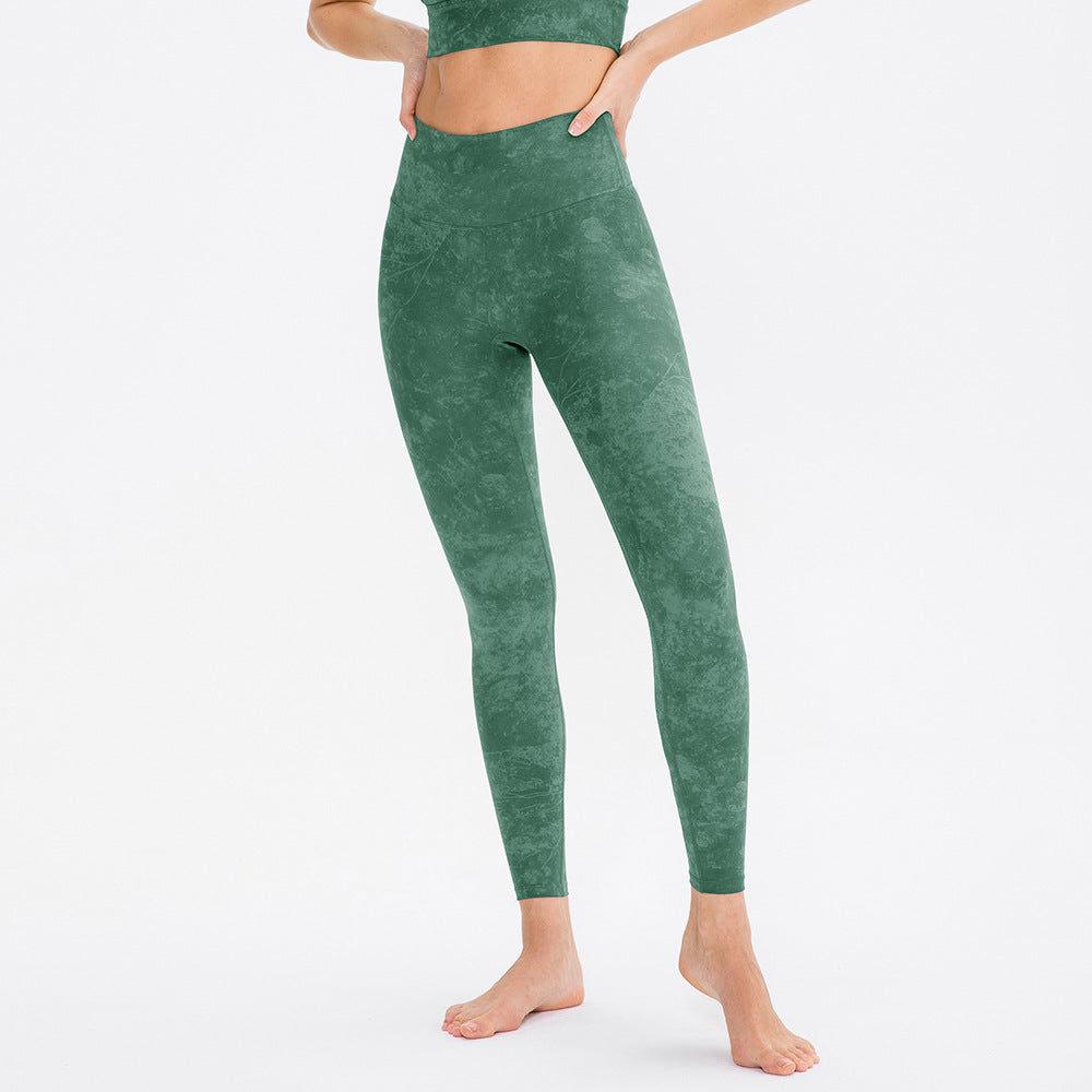 Dame Høj Talje Fitness-Leggings med Elastisk Talje ogÅndbare Egenskaber Stilla