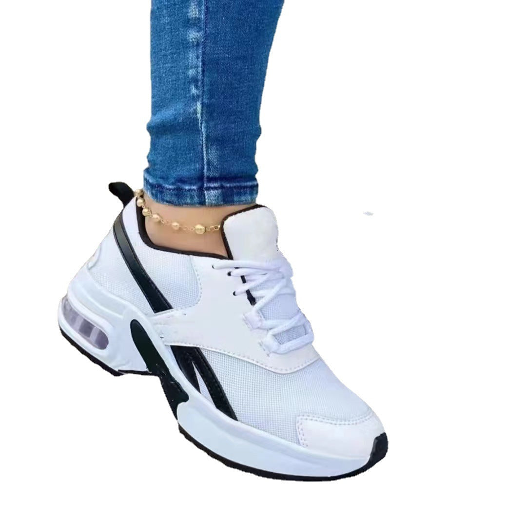 Dame Sporty Sneakers med Air Cushioning og slidstærkt overmateriale Stilla
