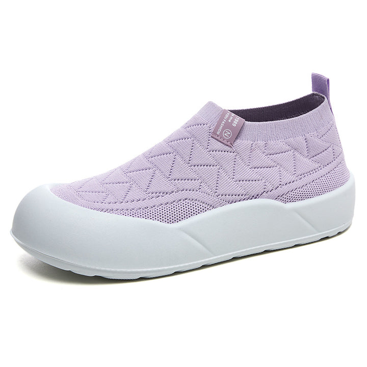 Femme Let Slip-On Vandtætte Sneakers med Komfortstrikovermateriale Stilla