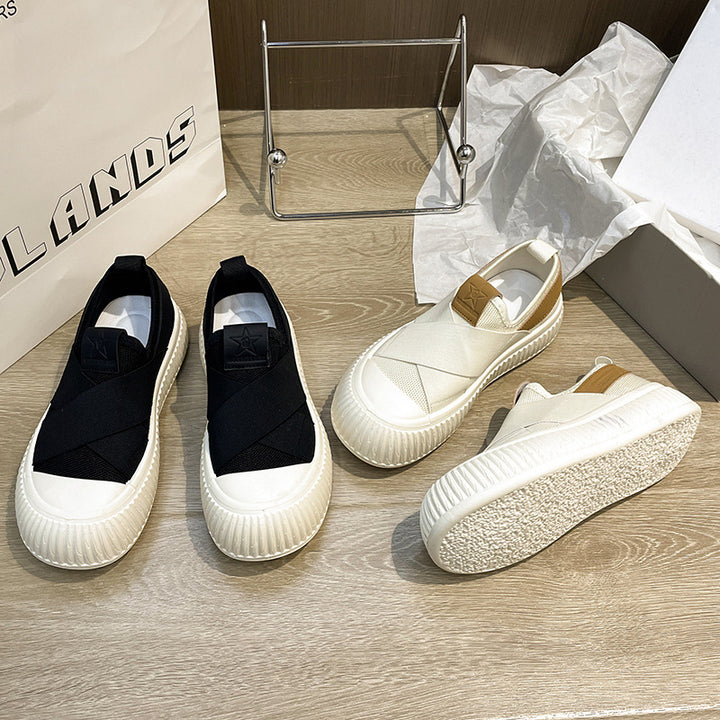 Dame Elegante Slip-On Sneakers med skridsikker sål og blødt overmateriale Stilla