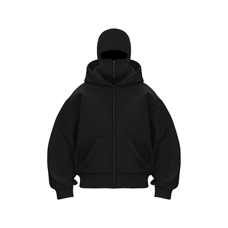 Kvinders hoodie med innovativt design og praktisk lynlås Skovae
