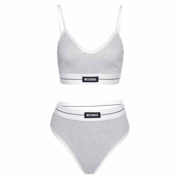 Dame badedragt med sporty design og elastisk bånd Stilla