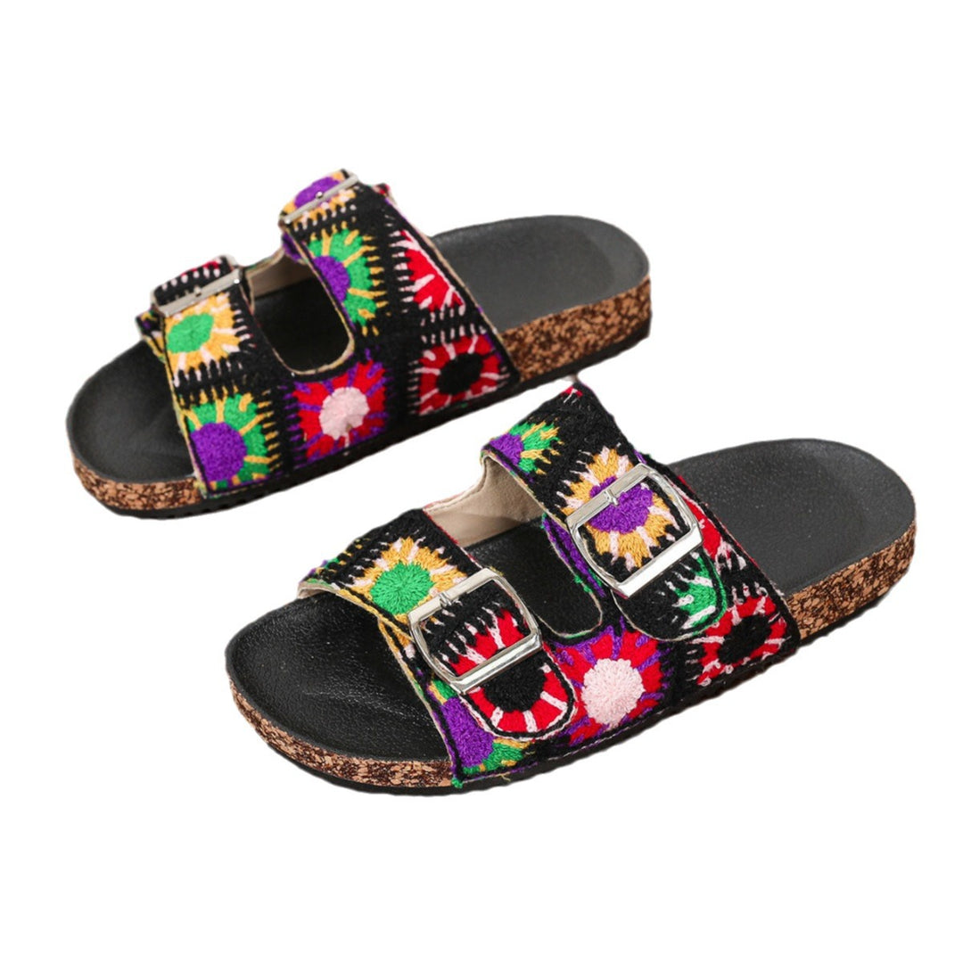 Dame Farverige Komfort-Sandaler Stilla
