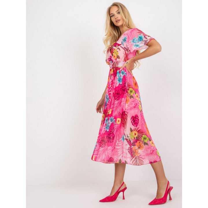 Dame Blomster Indpakning Maxikjole Stilla