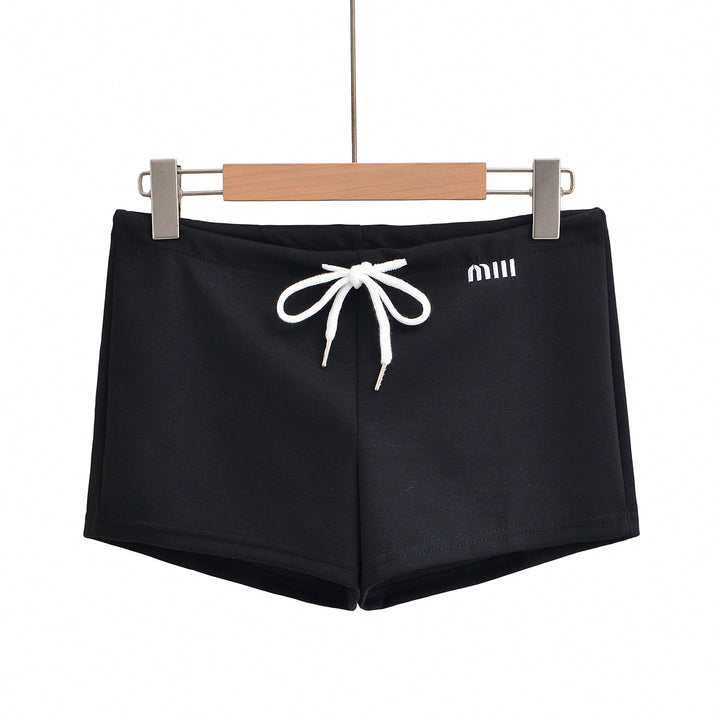 Dame Sporty Freizeitshorts med elastisk talje og justerbar snor Stilla