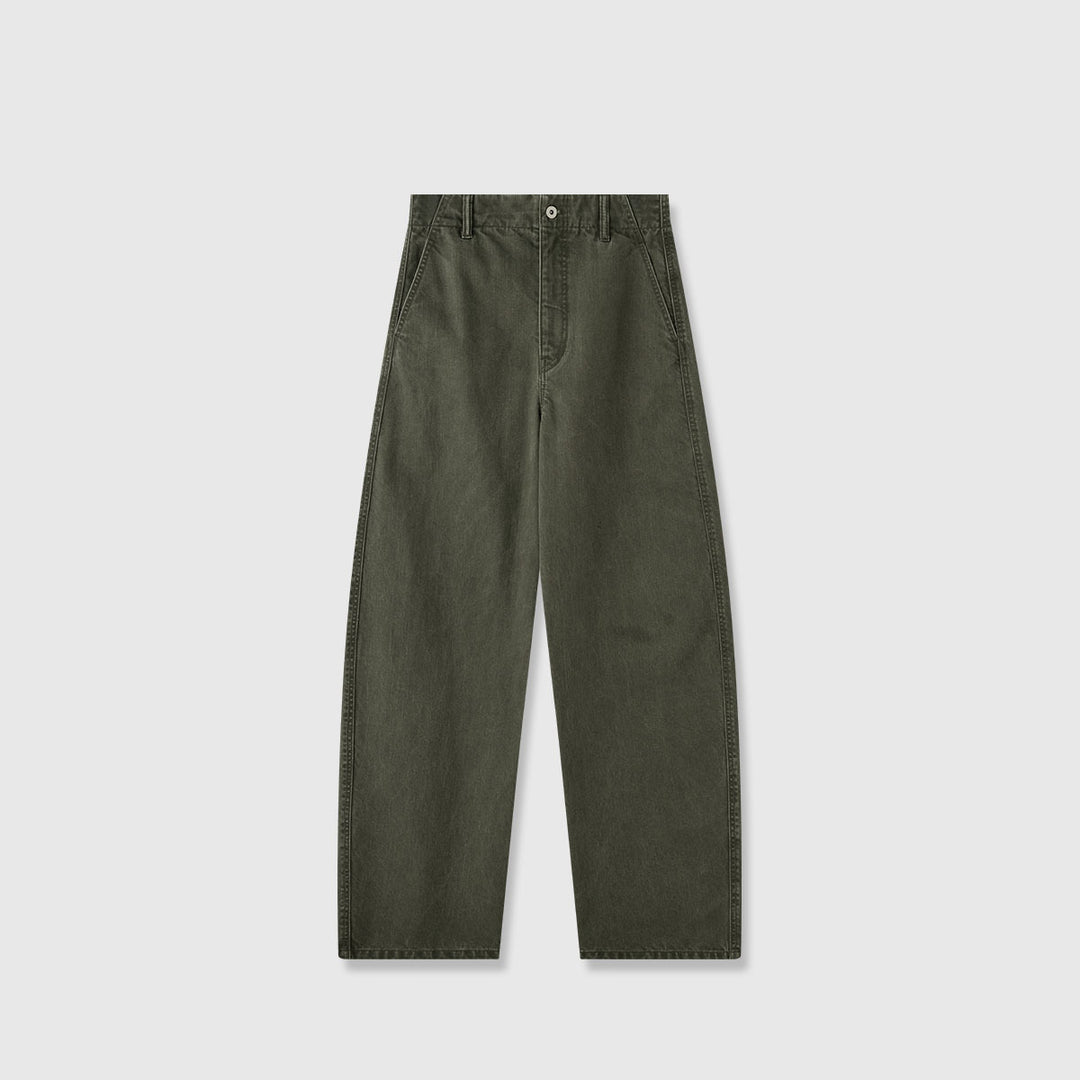 Dame vidde Denim-bukser med høj talje og afslappet snit Stilla
