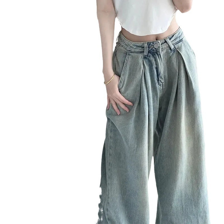 Women Wide Cut High Waist Jeans Stilla