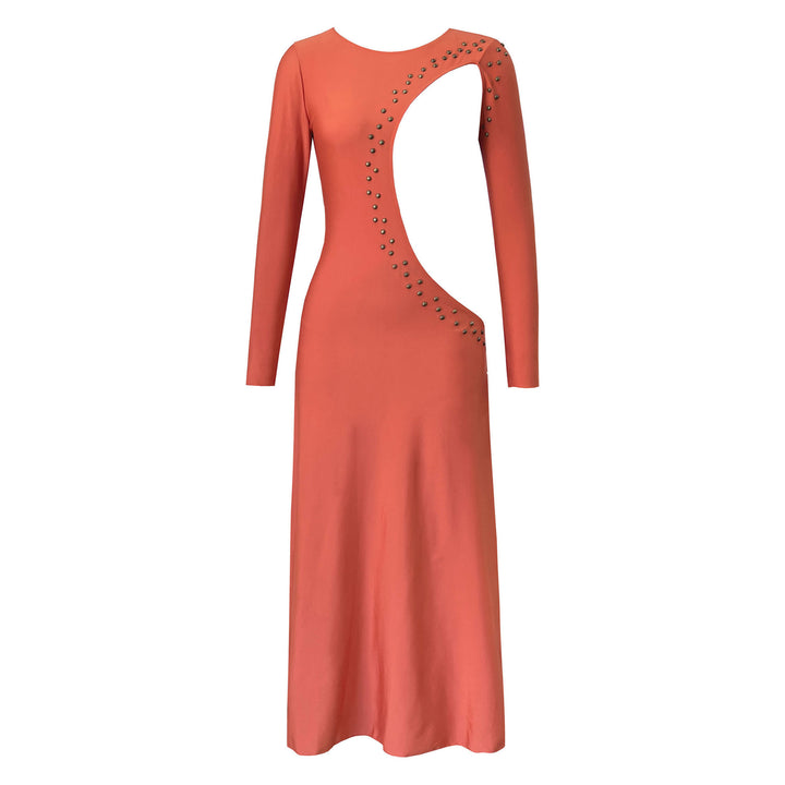 Dame Strandkjole med elegant asymmetrisk snit og moderne glimmeraccenter Stilla