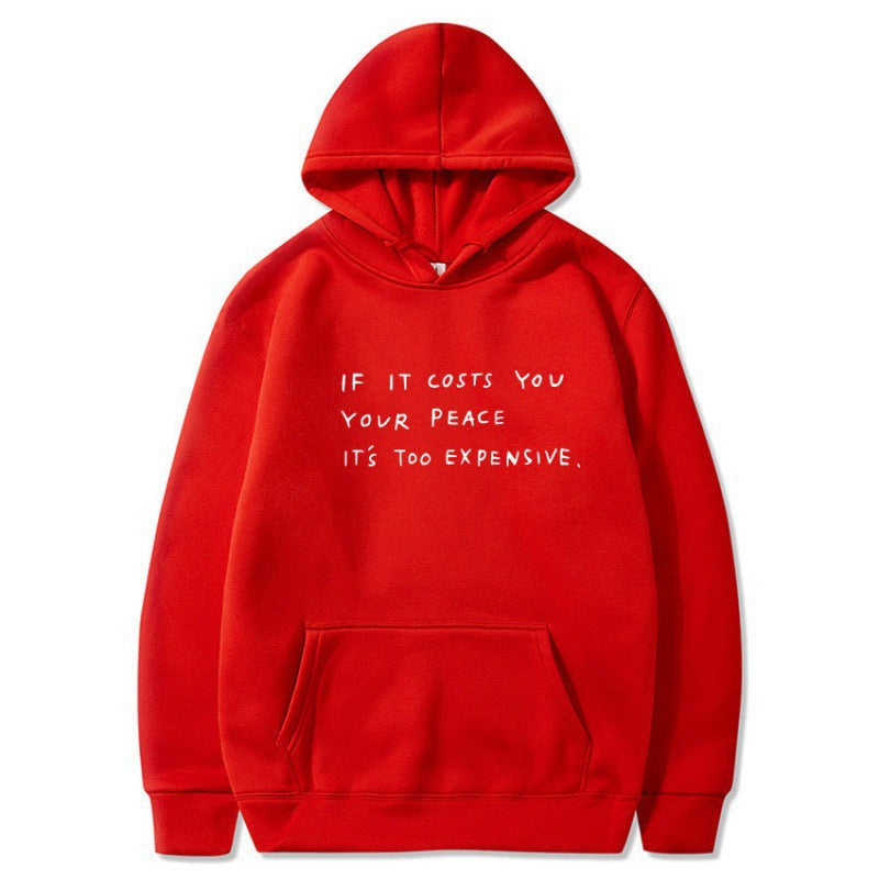 Kvinders hoodie med inspirerende citat og komfortabel pasform Skovae