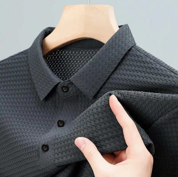 Herrer Poloshirt med høj kvalitets Piqué struktur og åndbare egenskaber Stilla