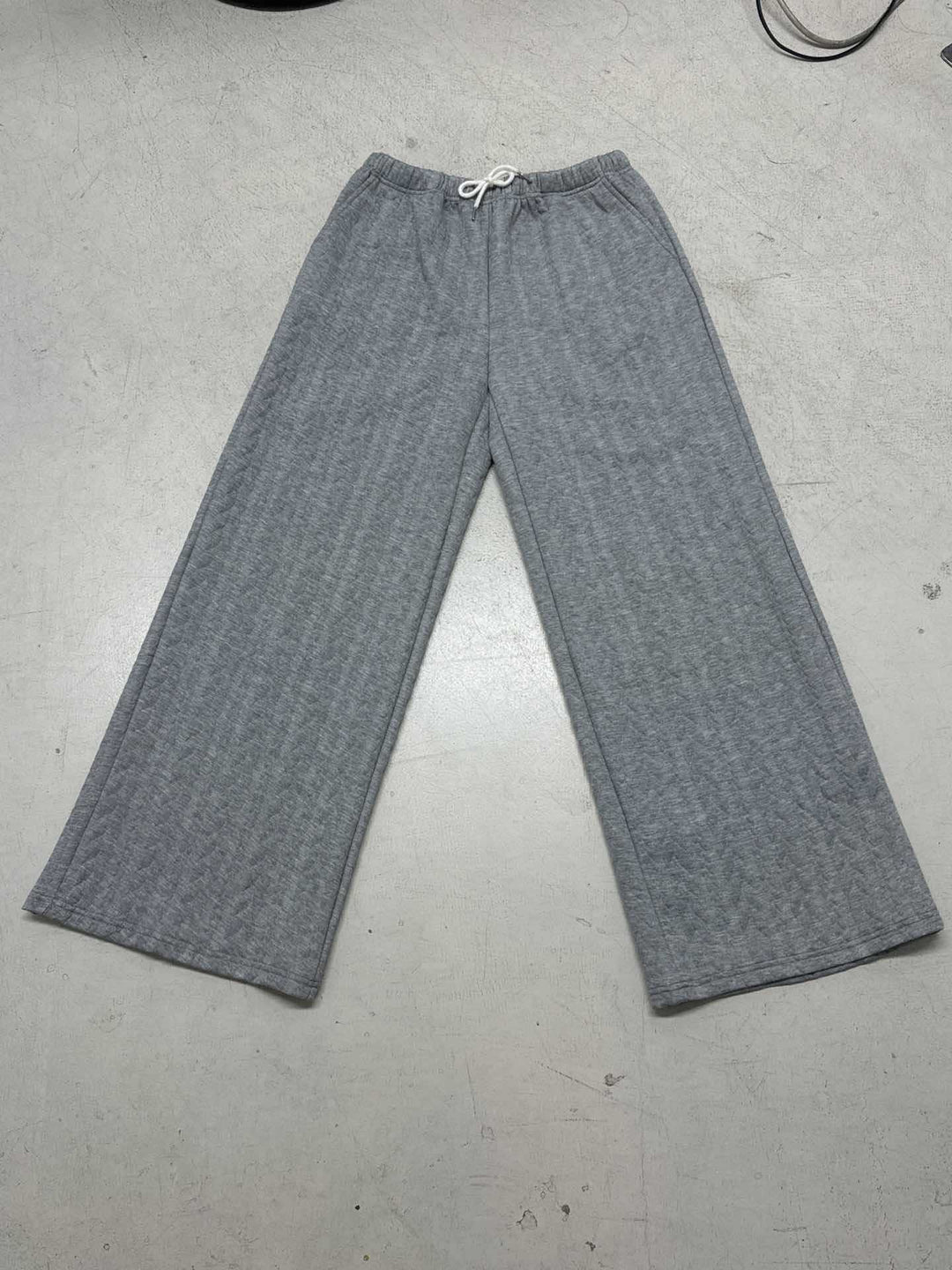Damen bequeme weite Sweatpants mit elastischem Bund und Kordelzug Skovae