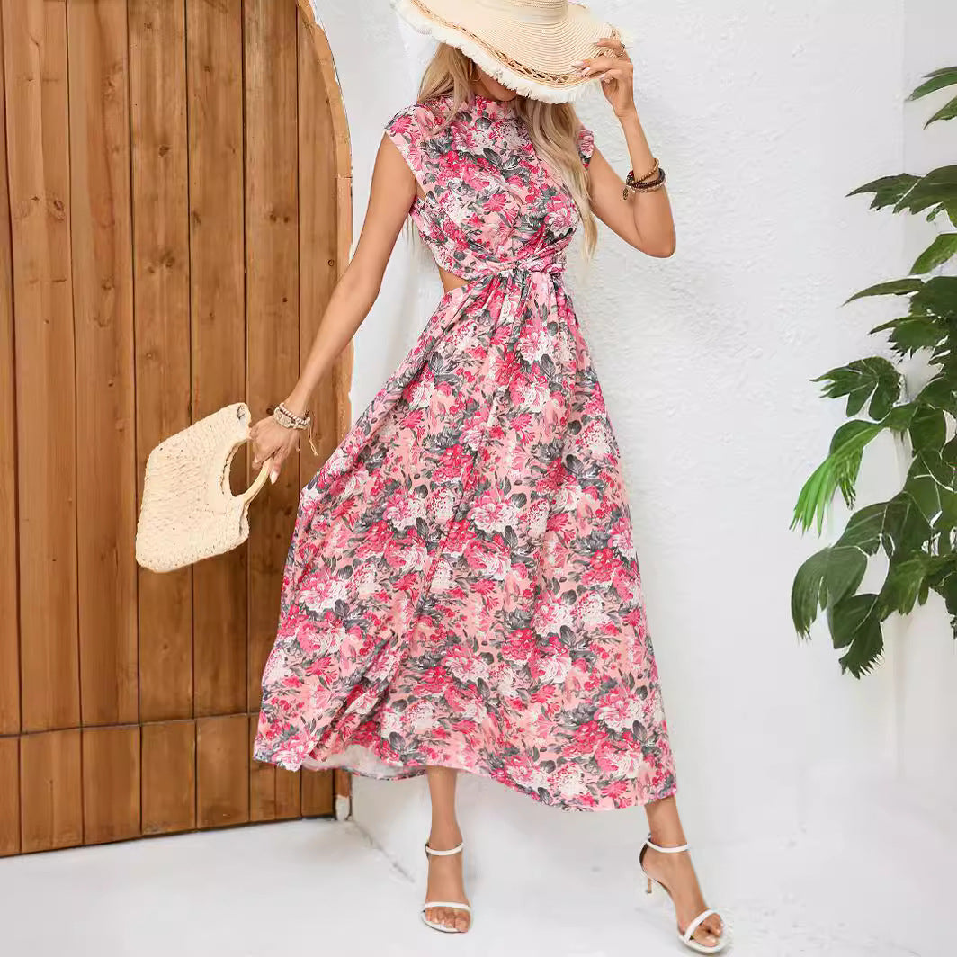 Dame Højslids Blomster Maxikjole Stilla 1751507350