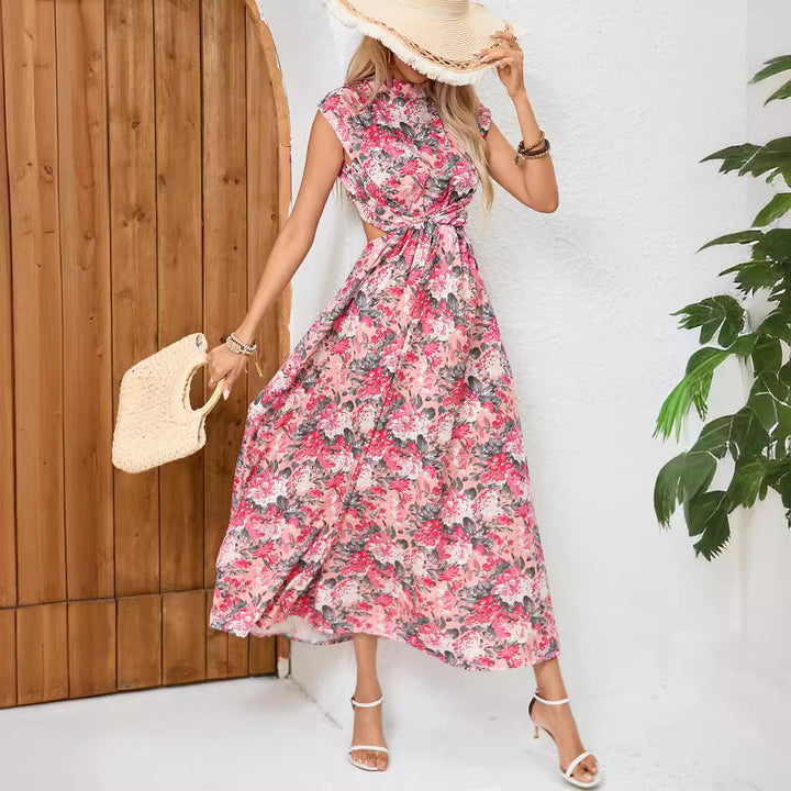 Dame Højslids Blomster Maxikjole Stilla 1751507350