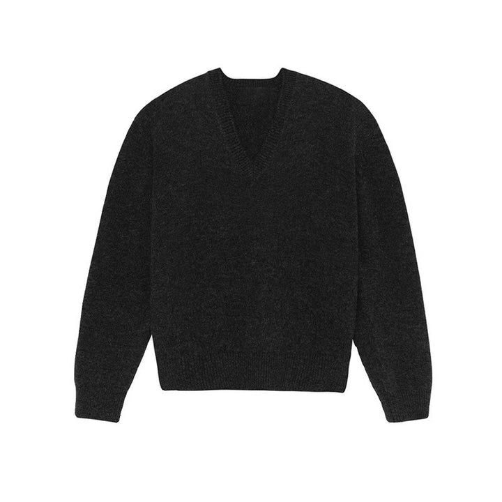 Dame V-hals sweater i høj kvalitet cashmere uld Stilla
