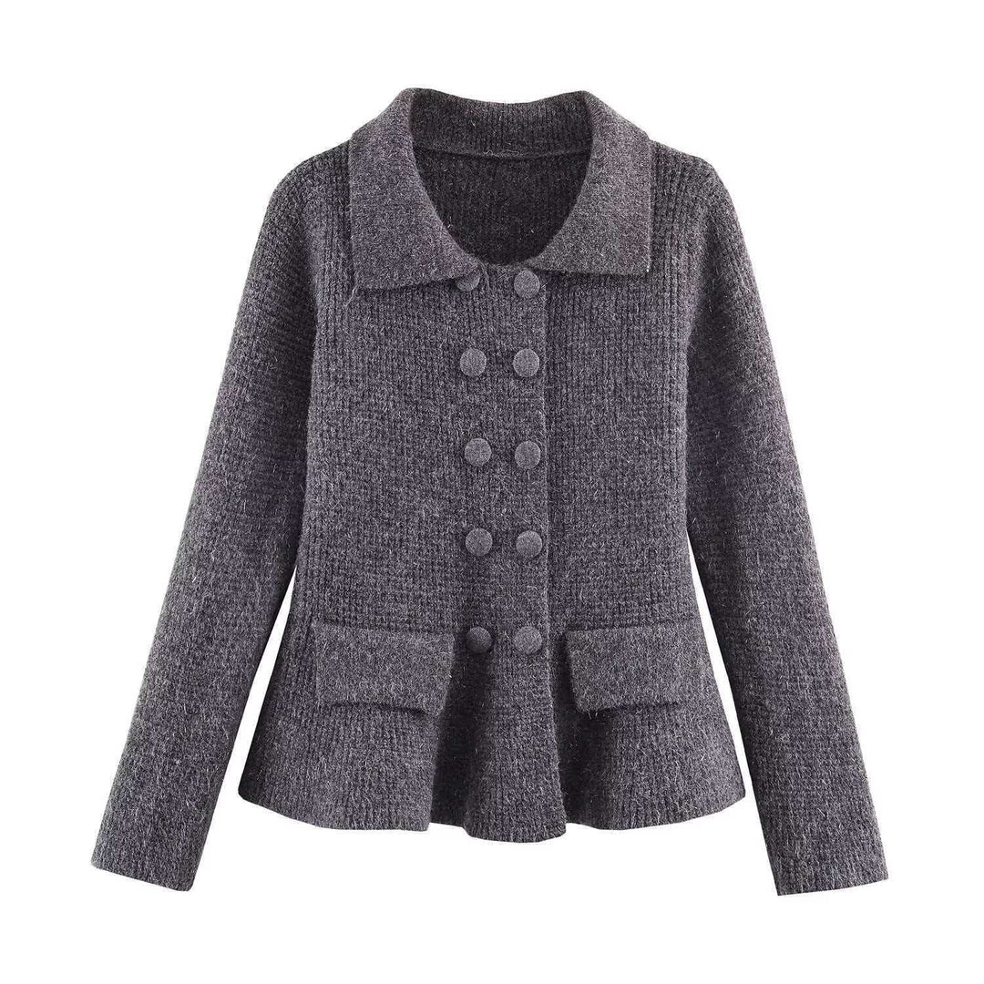 Kvinders afslappede cardigan med en feminin silhuet Stilla