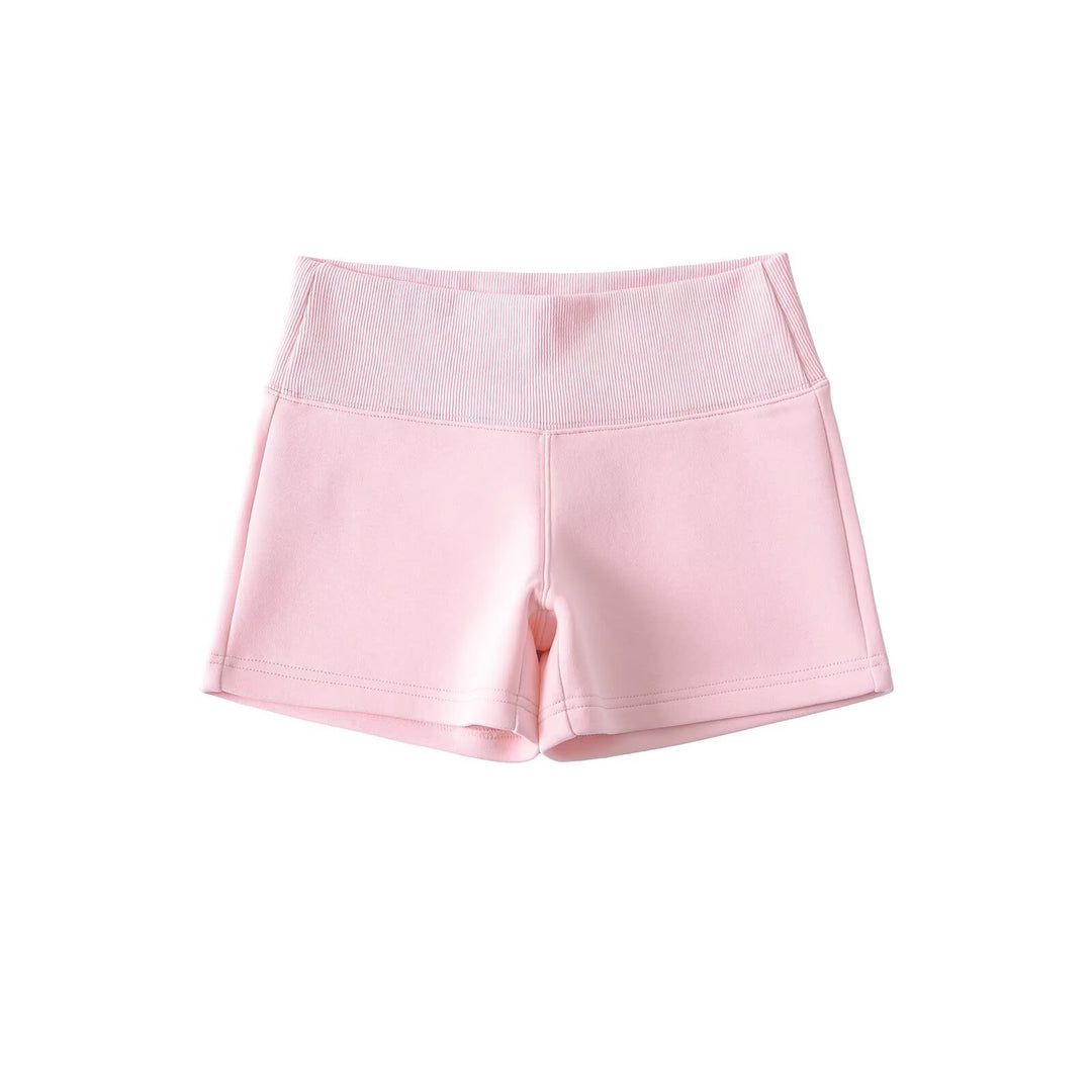 Dame Sporty Høj talje-Shorts med åndbart materiale og elastisk komfort Stilla