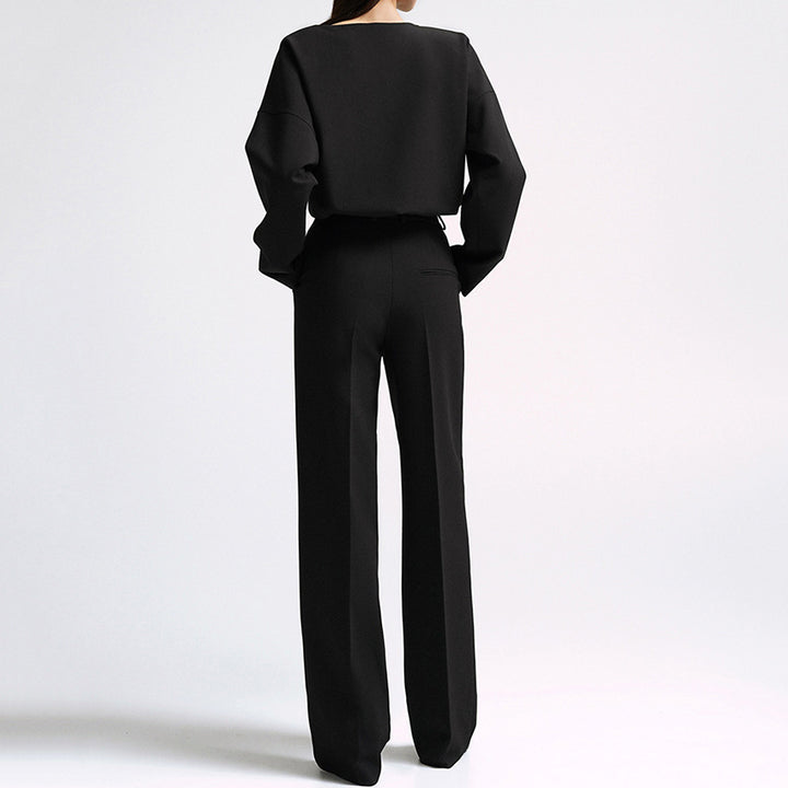 Dame elegant jumpsuit med oversized skæring og afslappet detalje Stilla
