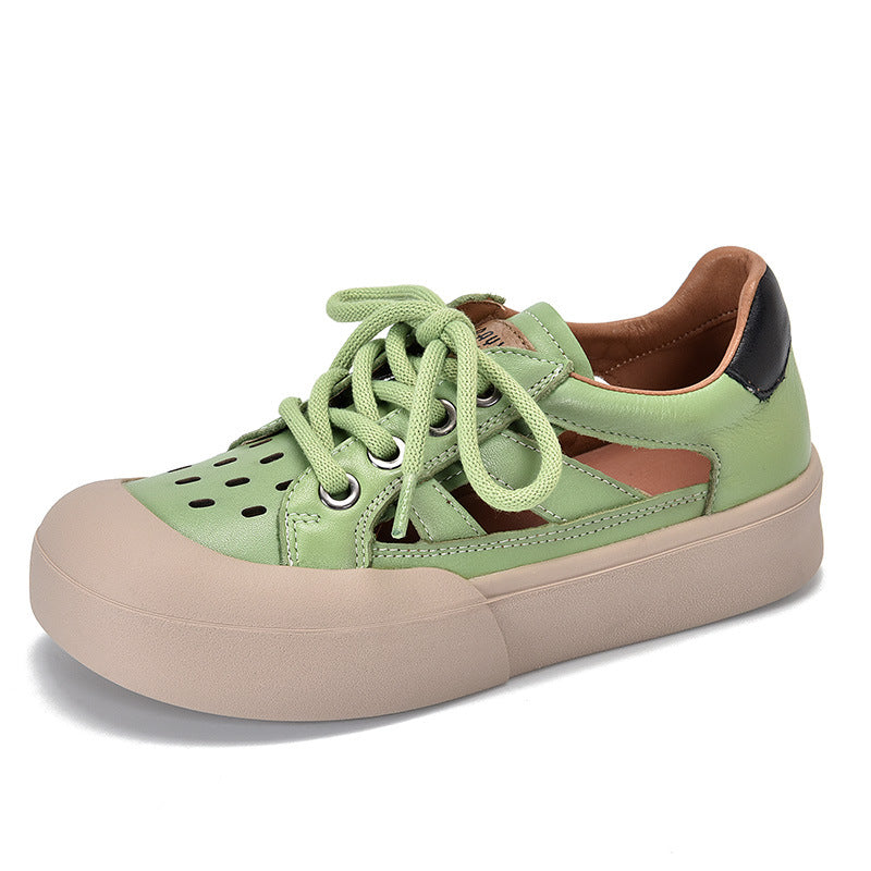 Dame fritids-sneakers med åndbart overmateriale og skridsikker sål Stilla