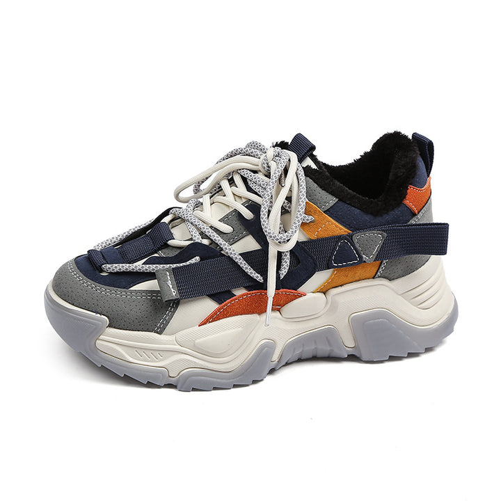 Dame Sportliche Løbesneakers med innovativ snørestilling og polstret indersål Stilla