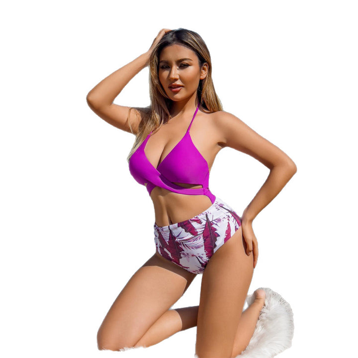 Dame Højskåret Bikinimix med smart design Stilla