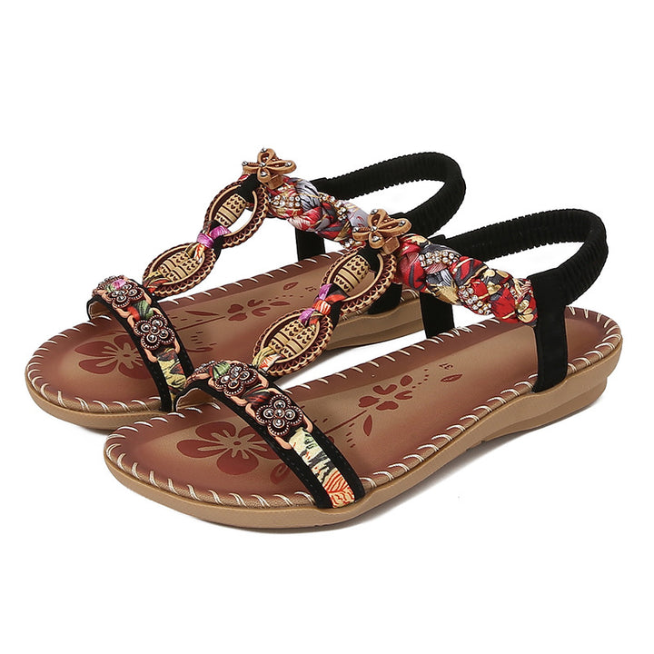 Dame sandaler med pyntet rem Stilla