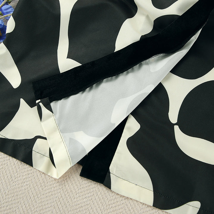 Dame Kimono-kjoler med elegant design og dyb slids Stilla
