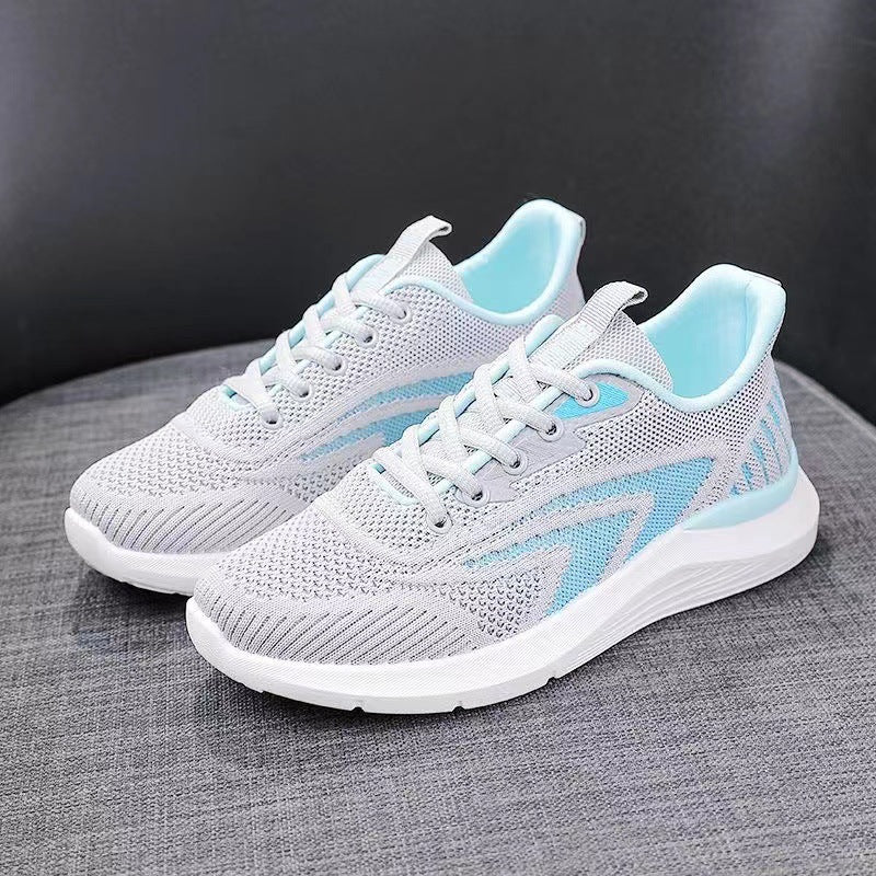 Herrer løbe- og fritidssneakers med åndbare mesh-overflade og fleksibelt såleprofil Stilla
