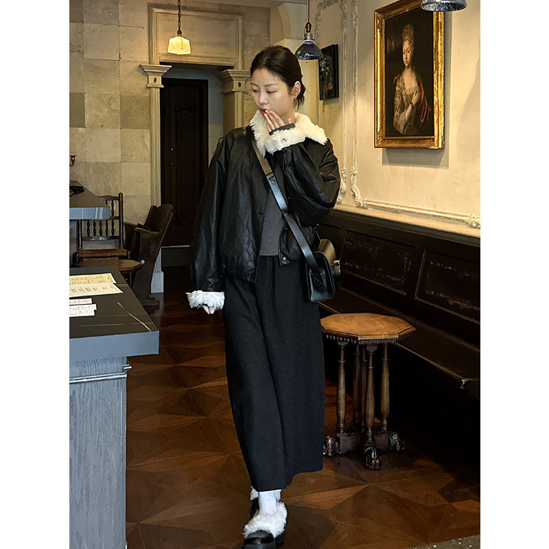 Dame elegant og stilfuld jakke i tweed-stil Stilla