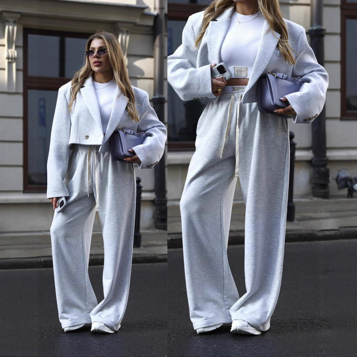 Kvinders afslappede jumpsuit i oversized stil med elastisk talje Skovae
