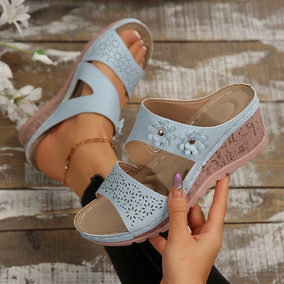 Dame Wedge Sandaler Stilla