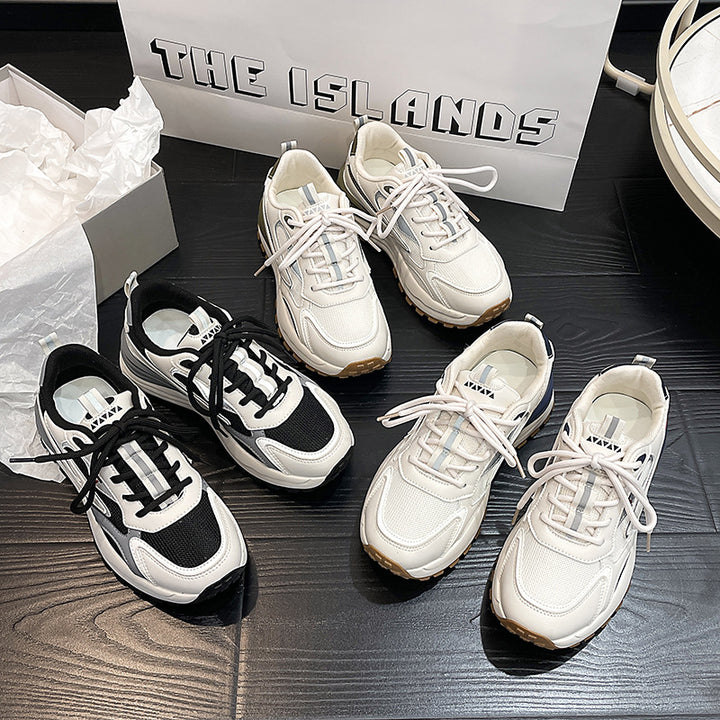Dame Sneakers med slidstærk gummisål og åndbar overfladestruktur Stilla