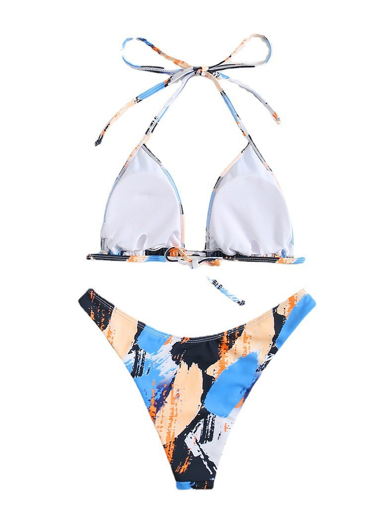 Dame Triangle Bikini Sæt Stilla